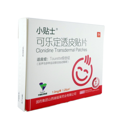 可乐定透皮贴片(小贴士)包装侧面图4 可乐定透皮贴片(小贴士)包装侧面图4