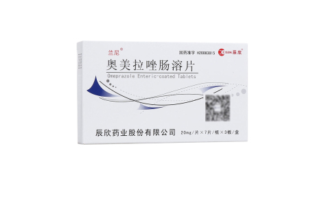 奥美拉唑肠溶片(兰尼)主图 奥美拉唑肠溶片(兰尼)主图