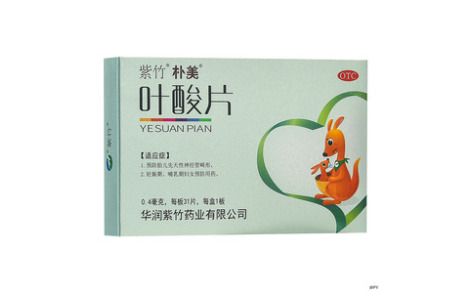 叶酸片(紫竹)主图