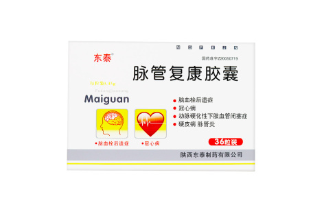 脉管复康胶囊(东泰)主图 脉管复康胶囊(东泰)主图