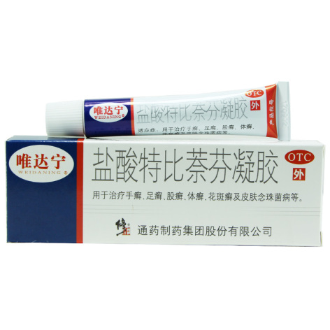 盐酸特比萘芬凝胶(唯达宁)包装主图 盐酸特比萘芬凝胶(唯达宁)包装主图