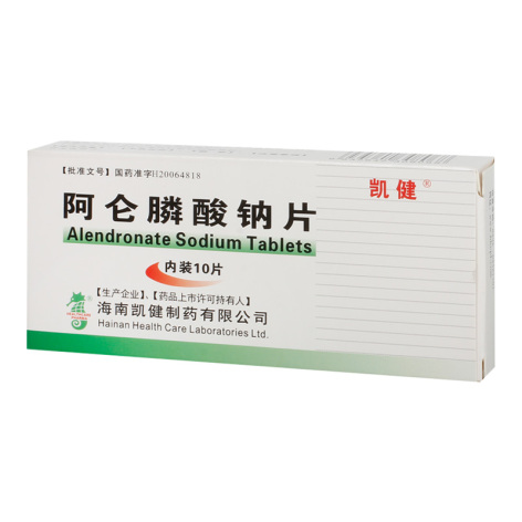 阿仑膦酸钠片(凯健)包装主图