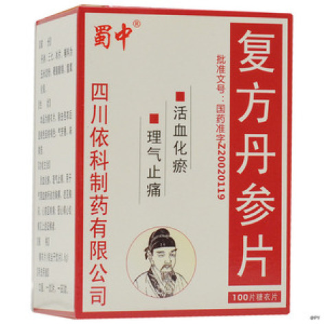 复方丹参片(盖克)包装主图 复方丹参片(盖克)包装主图