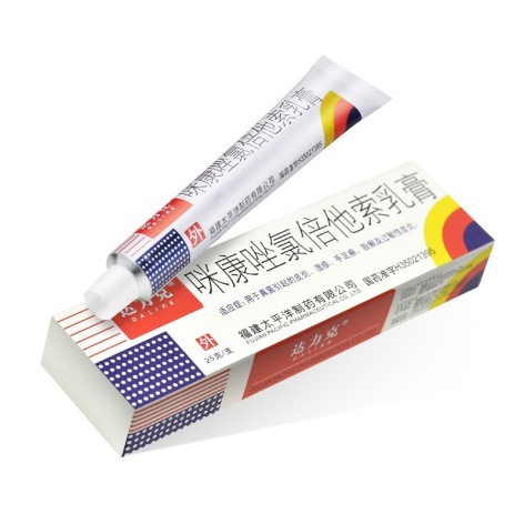 咪康唑氯倍他索乳膏(达力克)包装侧面图2 咪康唑氯倍他索乳膏(达力克)包装侧面图2