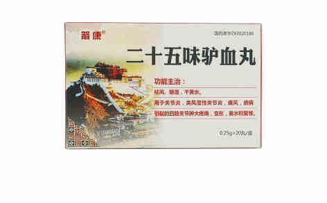 二十五味驴血丸(箭康)主图 二十五味驴血丸(箭康)主图
