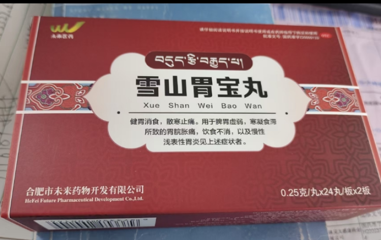 雪山胃宝丸(未来医药)包装主图