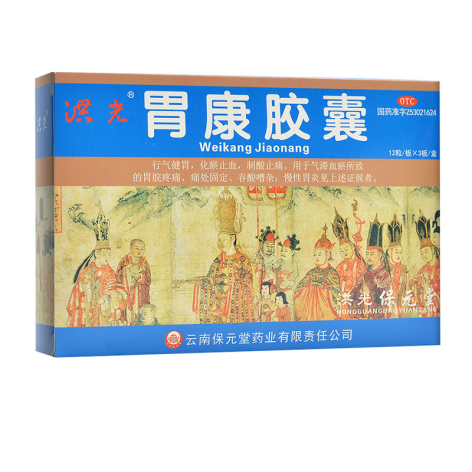 胃康胶囊(洪光)包装主图 胃康胶囊(洪光)包装主图
