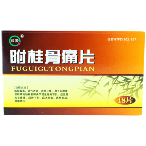 附桂骨痛片(戒欺)包装主图 附桂骨痛片(戒欺)包装主图