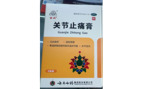 关节止痛膏(金品)主图 关节止痛膏(金品)主图