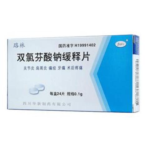 双氯芬酸钠缓释片(路林)包装主图 双氯芬酸钠缓释片(路林)包装主图
