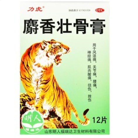 麝香壮骨膏()包装主图 麝香壮骨膏()包装主图