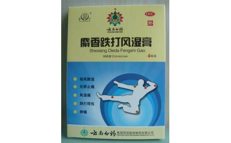 麝香跌打风湿膏(云南白药)主图 麝香跌打风湿膏(云南白药)主图
