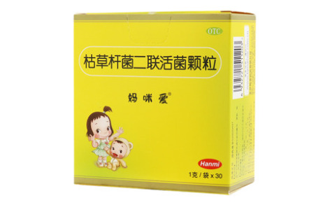 枯草杆菌二联活菌颗粒(妈咪爱)主图 枯草杆菌二联活菌颗粒(妈咪爱)主图