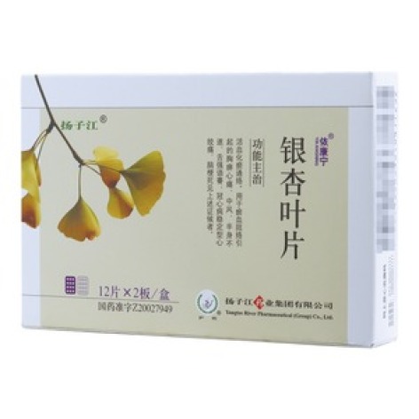 银杏叶片(依康宁)包装主图 银杏叶片(依康宁)包装主图