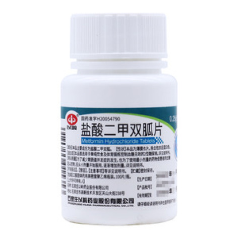 盐酸二甲双胍片()包装主图