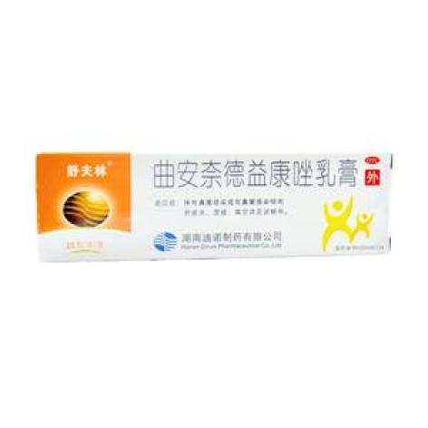 曲安奈德益康唑乳膏(舒夫林)包装主图 曲安奈德益康唑乳膏(舒夫林)包装主图