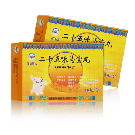 二十五味马宝丸(利民)包装主图