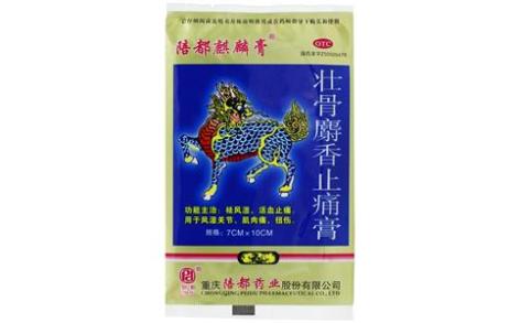 壮骨麝香止痛膏(陪都)主图 壮骨麝香止痛膏(陪都)主图