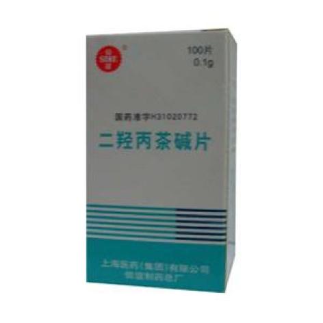 二羟丙茶碱片(信谊)包装主图 二羟丙茶碱片(信谊)包装主图