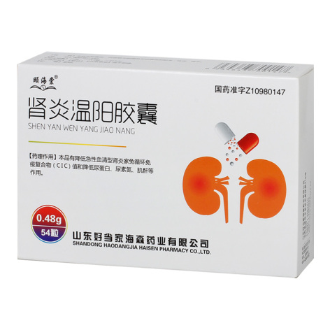 肾炎温阳胶囊(颐海棠)包装主图