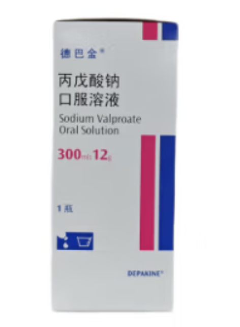 丙戊酸钠口服溶液(德巴金)包装侧面图2 丙戊酸钠口服溶液(德巴金)包装侧面图2