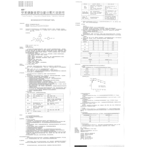 甲苯磺酸妥舒沙星分散片()包装侧面图4 甲苯磺酸妥舒沙星分散片()包装侧面图4