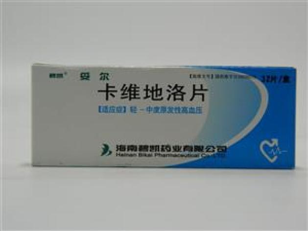 卡维地洛片(妥尔)包装主图 卡维地洛片(妥尔)包装主图