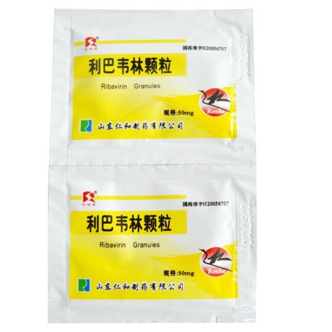 利巴韦林颗粒(仁仕康)包装侧面图2 利巴韦林颗粒(仁仕康)包装侧面图2