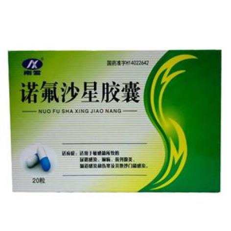 诺氟沙星胶囊(南雪)包装主图