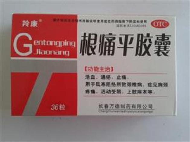 根痛平胶囊(羚康)包装主图 根痛平胶囊(羚康)包装主图