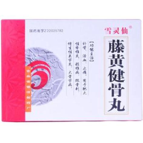 藤黄健骨丸(雪灵仙)包装主图 藤黄健骨丸(雪灵仙)包装主图