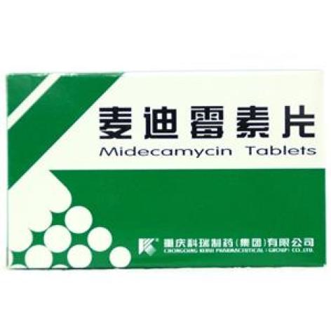 麦迪霉素片(科瑞)包装主图 麦迪霉素片(科瑞)包装主图