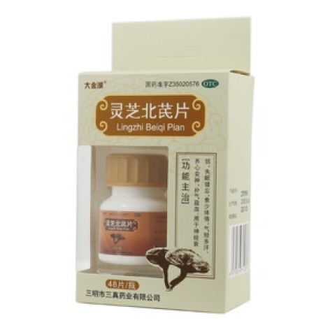 灵芝北芪片(大金湖)包装主图