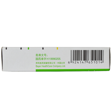 阿卡波糖片(拜唐苹)包装侧面图3 阿卡波糖片(拜唐苹)包装侧面图3