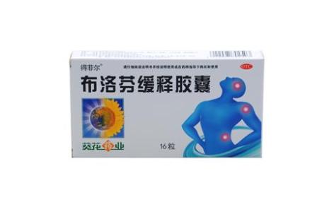 布洛芬缓释胶囊(得菲尔)主图 布洛芬缓释胶囊(得菲尔)主图