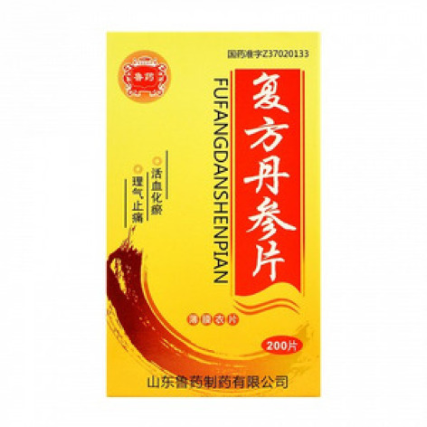 复方丹参片(鲁药)包装主图 复方丹参片(鲁药)包装主图