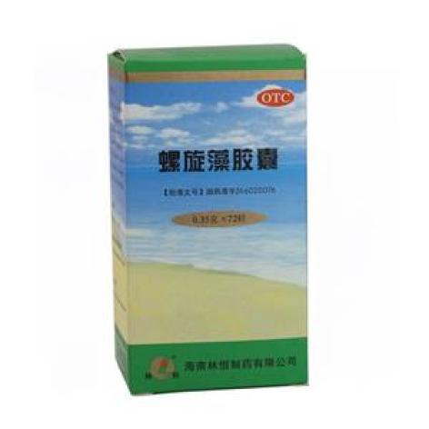 螺旋藻胶囊(林恒)包装主图 螺旋藻胶囊(林恒)包装主图