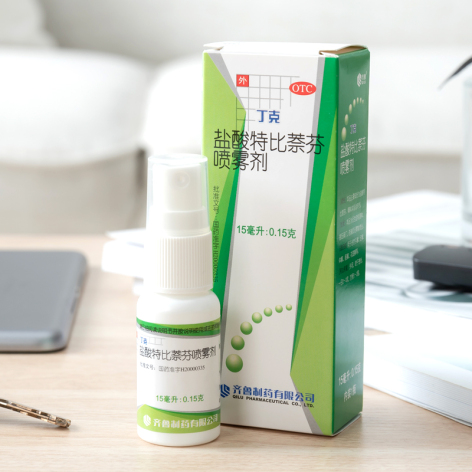 盐酸特比萘芬喷雾剂(丁克)包装主图 盐酸特比萘芬喷雾剂(丁克)包装主图