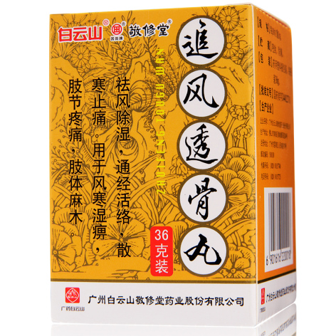 追风透骨丸(敬修堂)包装主图 追风透骨丸(敬修堂)包装主图