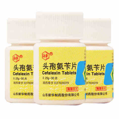 头孢氨苄片(新华)包装主图 头孢氨苄片(新华)包装主图