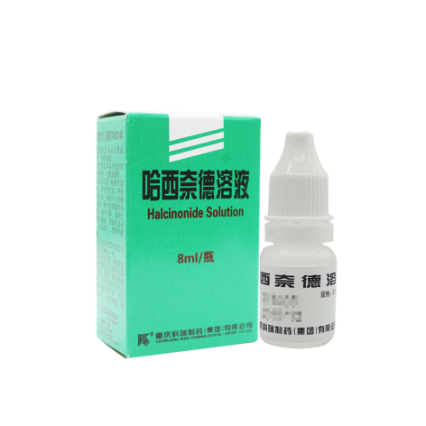 哈西奈德溶液(科瑞)包装侧面图2 哈西奈德溶液(科瑞)包装侧面图2