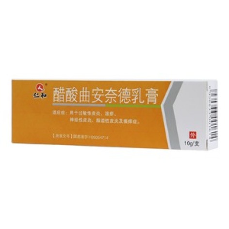 醋酸曲安奈德乳膏(仁和)包装主图 醋酸曲安奈德乳膏(仁和)包装主图