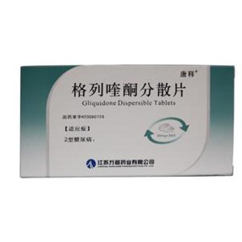 格列喹酮分散片(唐释)包装主图