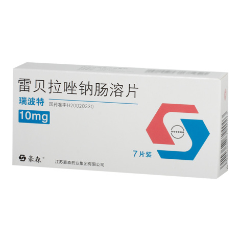 雷贝拉唑钠肠溶片(瑞波特)包装主图 雷贝拉唑钠肠溶片(瑞波特)包装主图