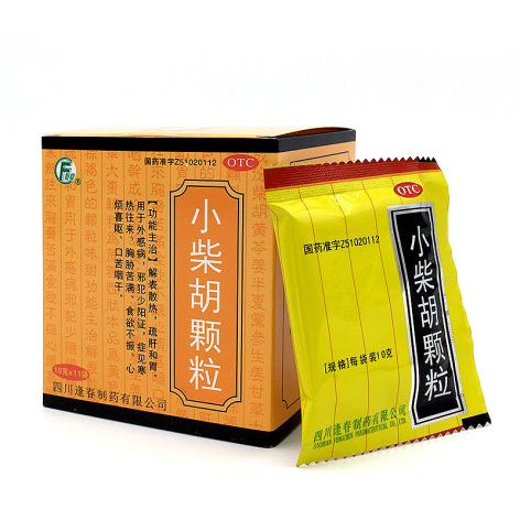 小柴胡颗粒(逢春)包装侧面图2