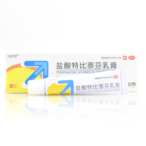 盐酸特比萘芬乳膏(美抒特)包装侧面图2 盐酸特比萘芬乳膏(美抒特)包装侧面图2