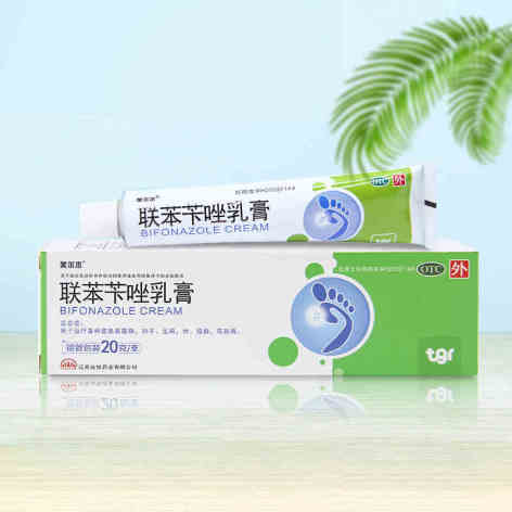 联苯苄唑乳膏(美尔杰)包装主图 联苯苄唑乳膏(美尔杰)包装主图