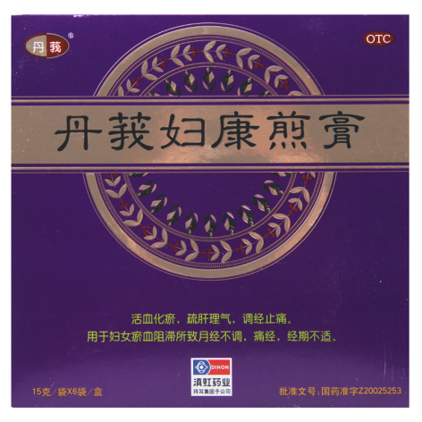 丹莪妇康煎膏(丹莪)包装主图 丹莪妇康煎膏(丹莪)包装主图