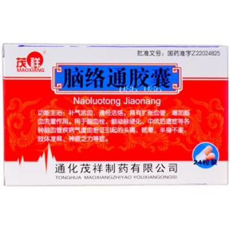 脑络通胶囊(茂祥)包装主图 脑络通胶囊(茂祥)包装主图