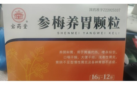 参梅养胃颗粒(宝药堂)主图 参梅养胃颗粒(宝药堂)主图